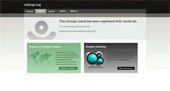 Desktop Screenshot of catsbay.org