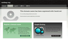 Tablet Screenshot of catsbay.org
